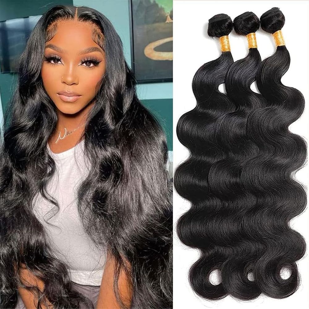 Pacotes de cabelo BIMKOS Cirvty 12A Brazilian Body Wave 40-50cm