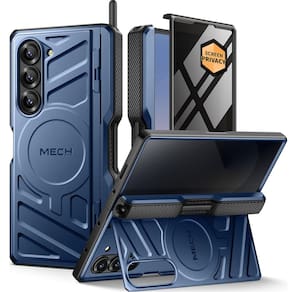 Capa de telefone TONGATE Magnetic para Samsung Galaxy Z Fold 6 azul