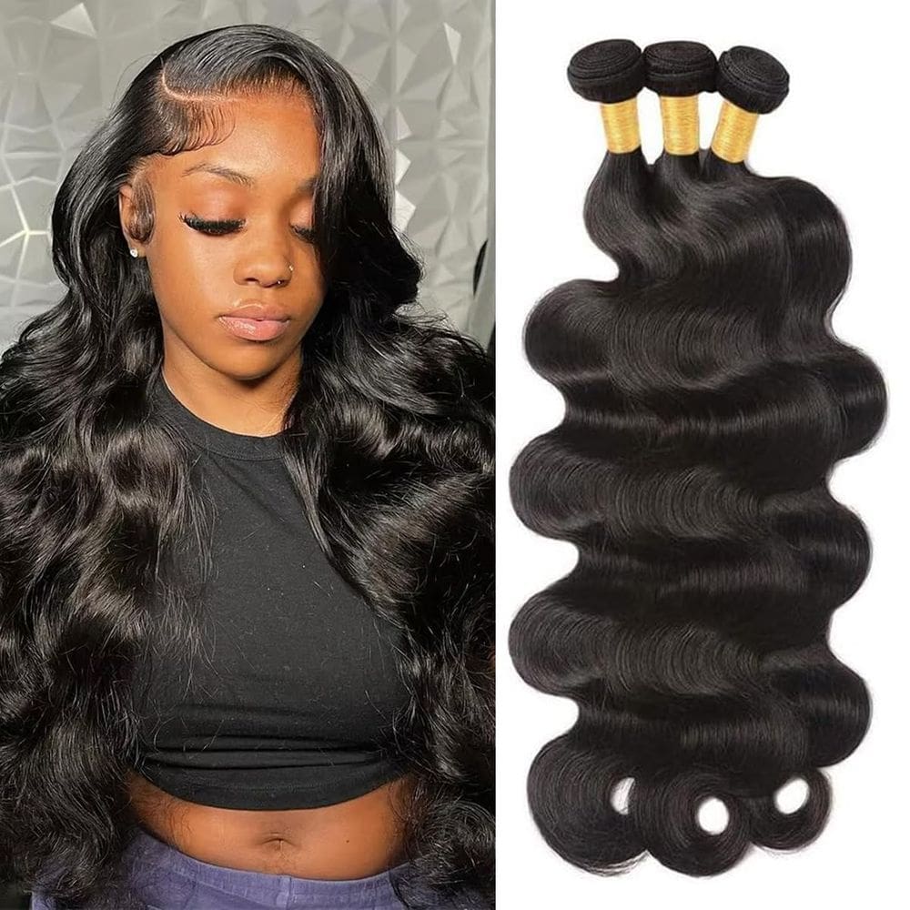 Pacotes de cabelo Smoothair Body Wave 40 45 50cm 100% brasileiros
