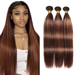 Extensões de cabelo Biottihair Highlight Bundles P430 Straight