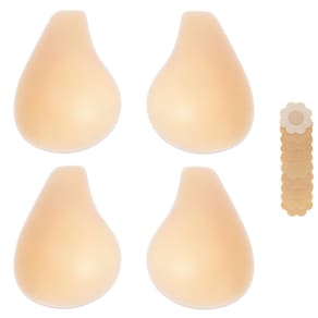 Tampas de mamilo Bontierie 2025 Added Lift Seamless Silicone Nu