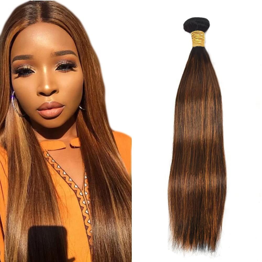 Pacotes de cabelo Freiuoke Highlight Straight 32cm P4/30 150g