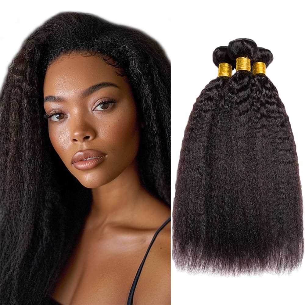 Pacotes de cabelo Biottihair Yaki Straight Brazilian Virgin 30-40cm