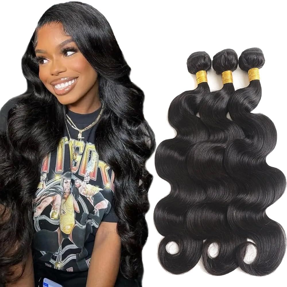 Pacotes de cabelo YOUNGHANN Brazilian Body Wave 3 pacotes 300g