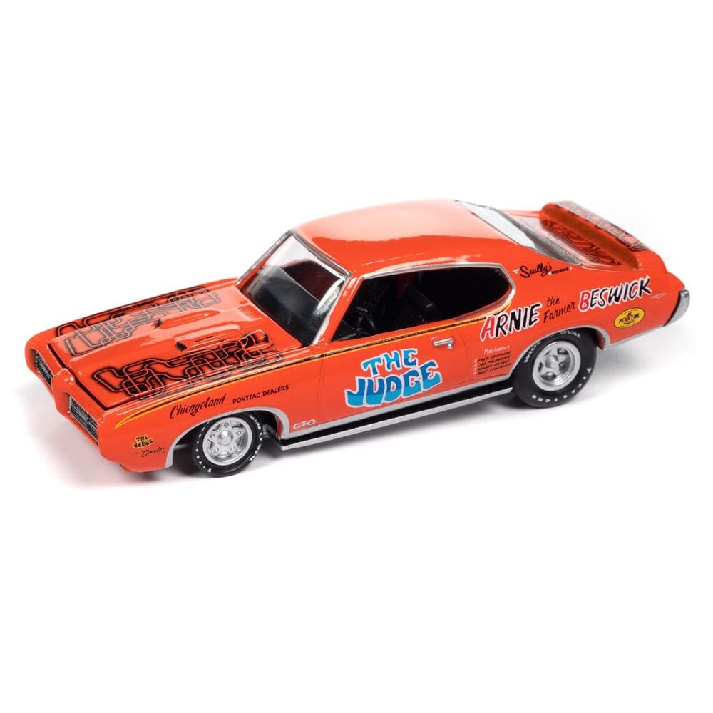 Campeões de corridas de carros modelo Diecast 1969 Pontiac GTO 1/64