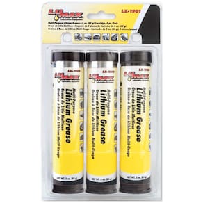 Cartucho de graxa LUMAX LX-1901 âmbar multiuso de 90 mL (pacote com 3)