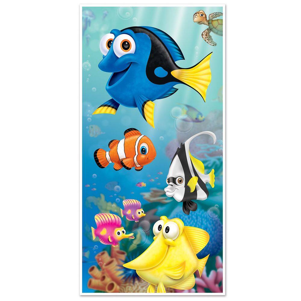 Tampa de porta Beistle Under The Sea Plastic 150x76cm