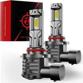 Lâmpadas de faróis de neblina ZONBEAM 9005 24000lm 6000K Pacote com 2