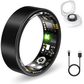 Rastreador de fitness Smart Ring Duobuy Health para mulheres/homens