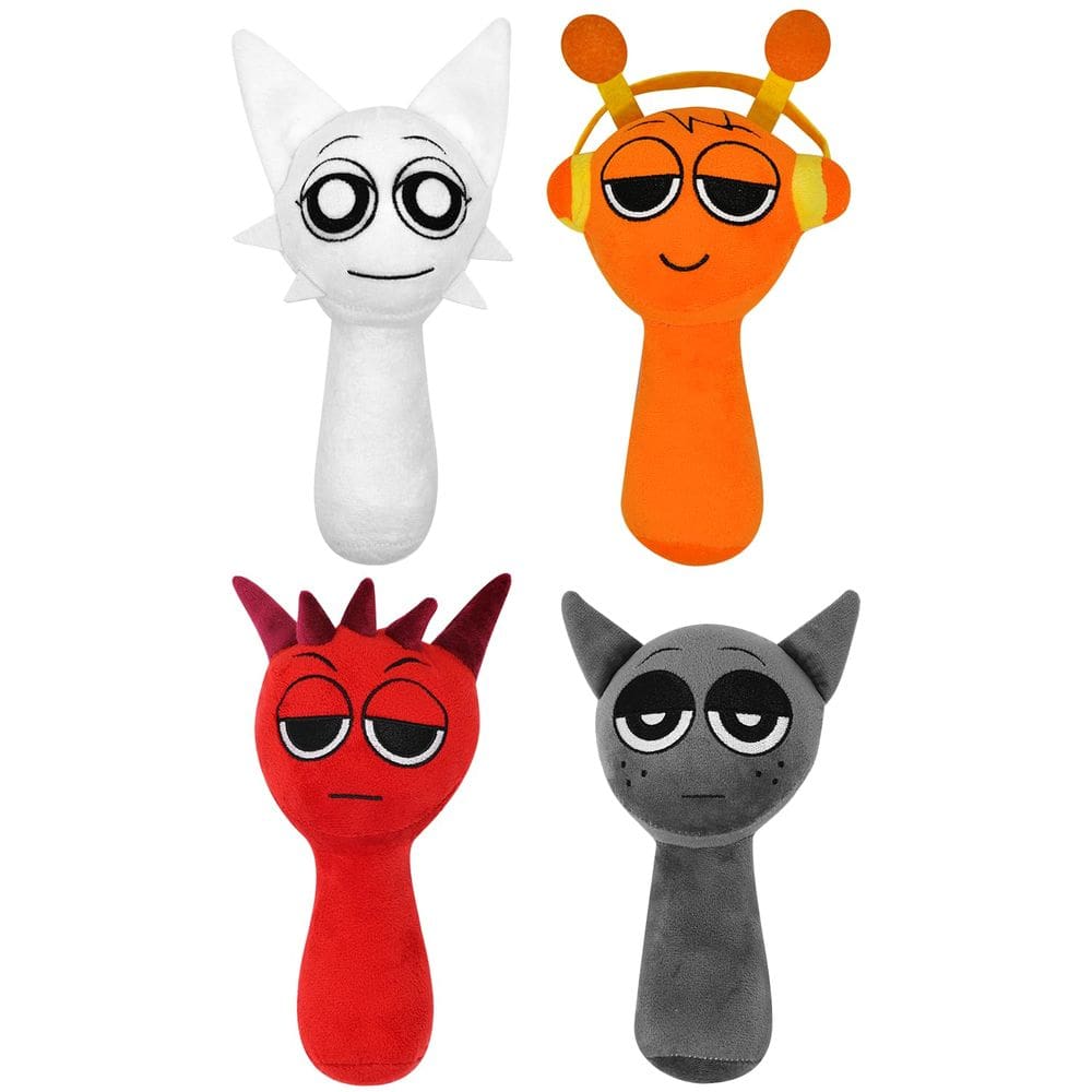 Brinquedo de pelúcia Sprunki Plush de 20 cm para fãs no aniversário de Natal