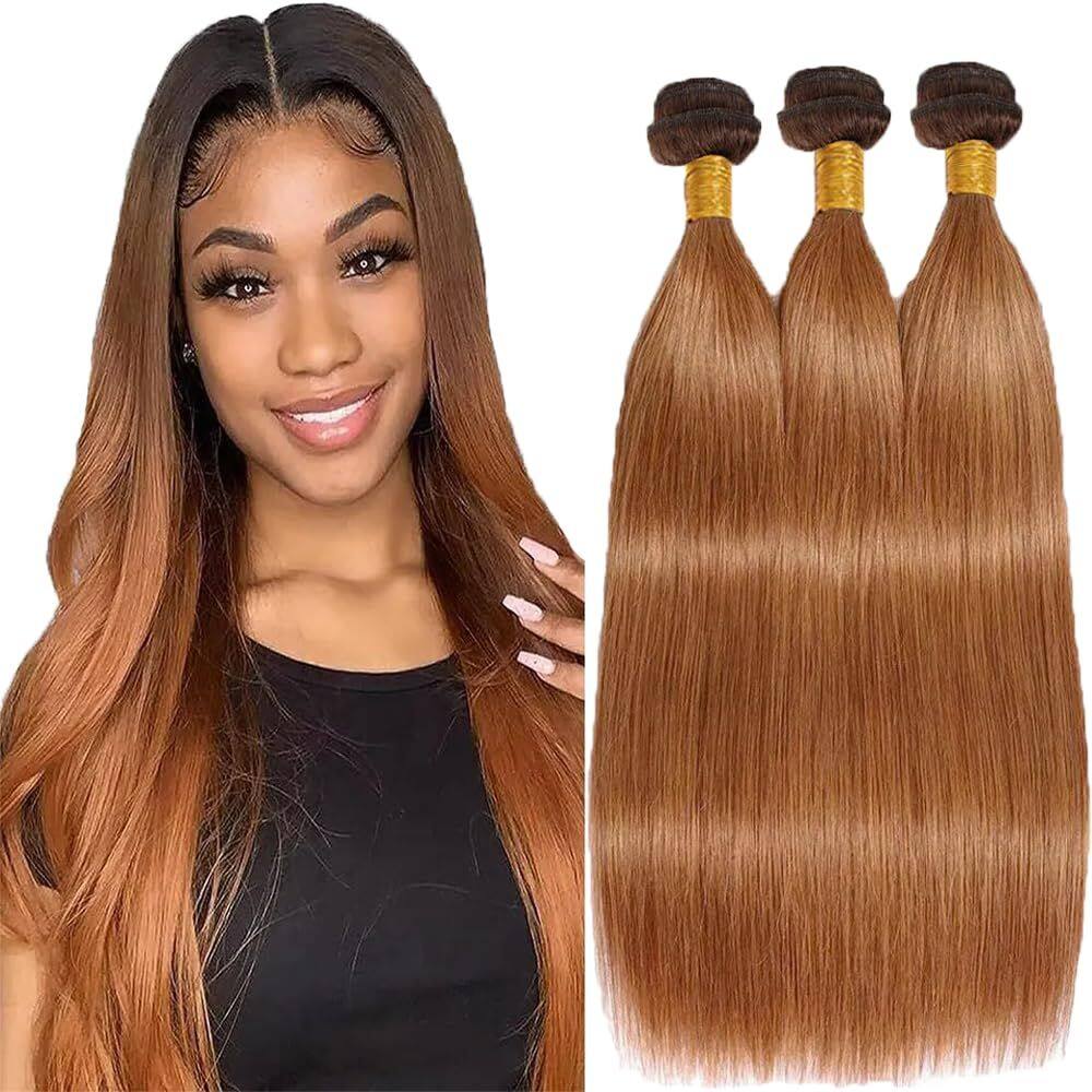 Pacotes de cabelo YOUNGHANN Ombre Straight T4/30 Brazilian 30cm-40cm