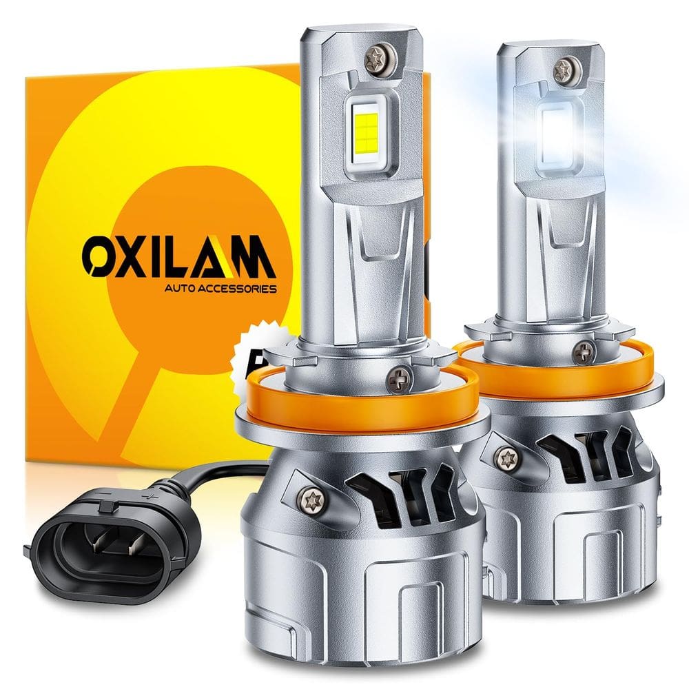 Lâmpadas OXILAM H11/H8/H9 6500K 36.000 lm Cool White x2