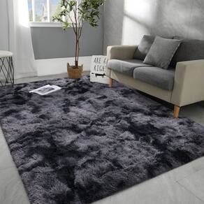Tapete Area Hutha 5x7, grande para sala de estar, supermacio e fofo