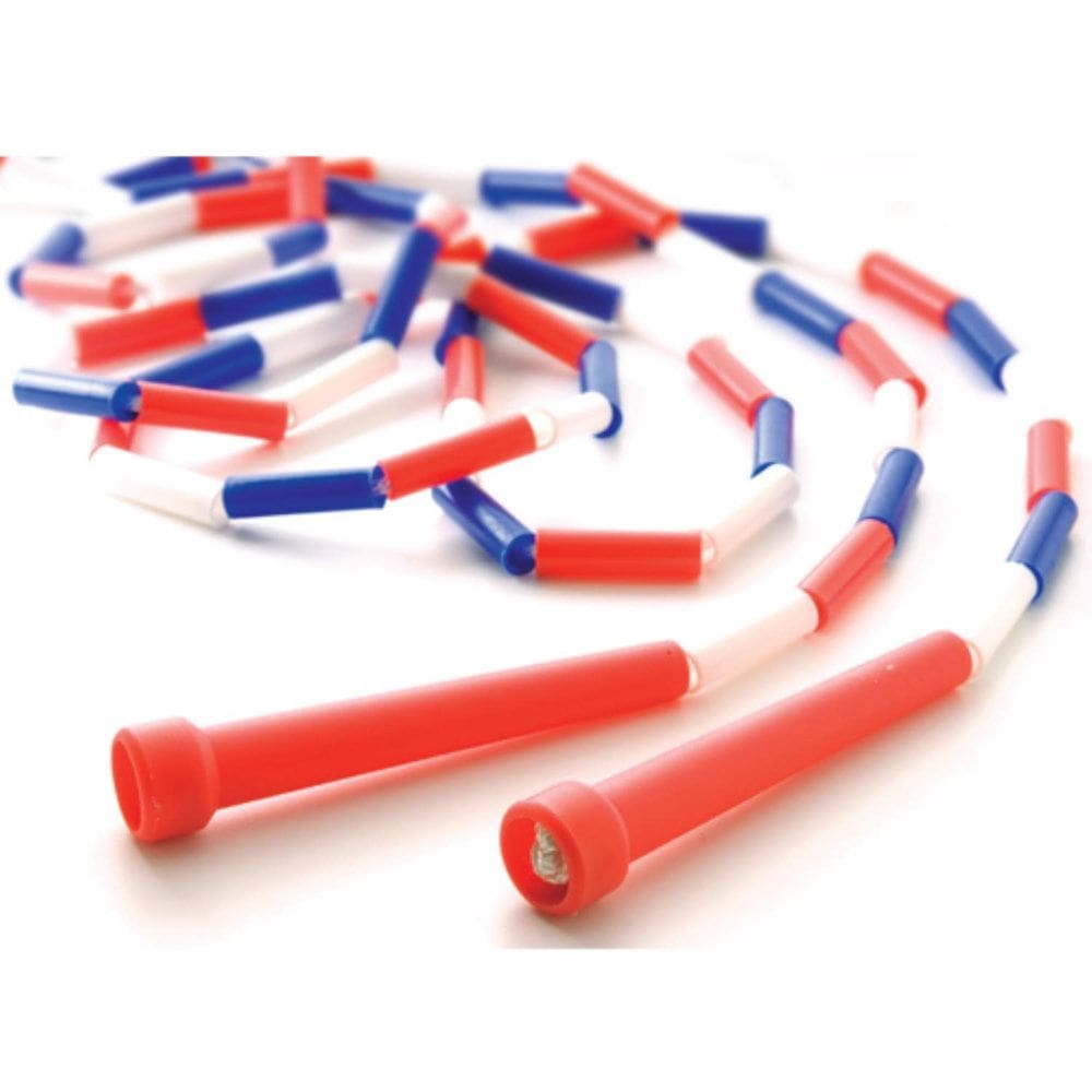 Sistemas de jogos Skip Rope U.S. Segmentados 2,7 m vermelho/branco/azul