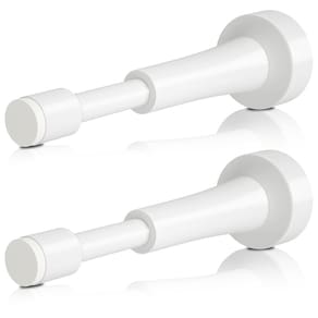 Batentes de porta Brieieziy Spring 11 cm de alumínio com ponta de silicone