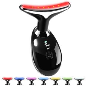 Massageador facial VGY True Beauty Glow 7 em 1 para terapia de luz vermelha