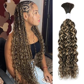 Liquido de cabelo trançado Water Wave Curly 4/27 Human 100g