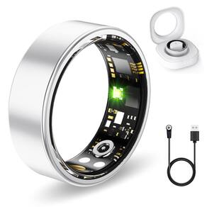 Rastreador de fitness Smart Ring FKGZJF Health para homens e mulheres
