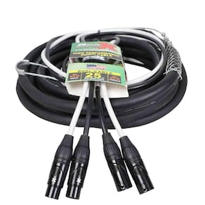 Cabo de áudio ProX Live Performance Gear XC-DXLR25 7,6 m