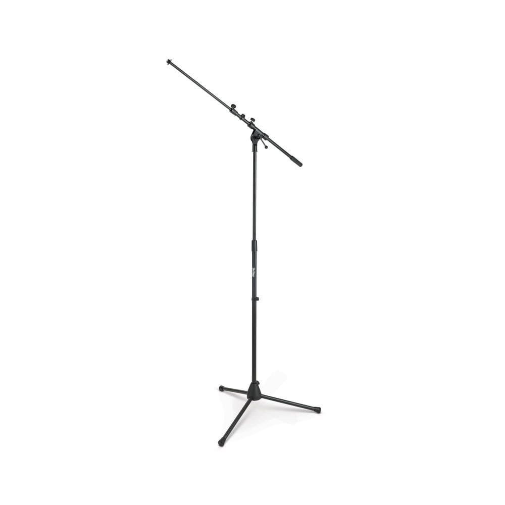 Suporte telescópico para microfone Euro Boom no palco MS7701TB preto