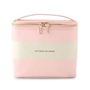 Bolsa de almoço kate spade new york, pequena, rosa, isolada, feminina