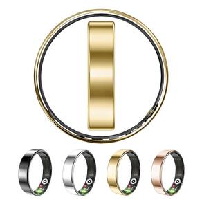 Rastreador de saúde ultrafino Smart Ring Yuehetian iOS Android