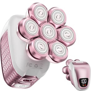 Barbeadores elétricos Wyklaus 5 em 1 sem fio e indolores para mulheres