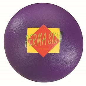 Bola de espuma Martin Sports Perma-Skin, 7 cm de diâmetro, roxa