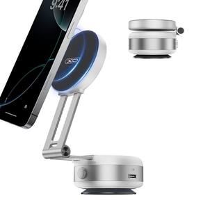 Suporte elétrico de sucção magnética a vácuo XO Light Grey