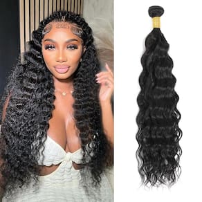Pacotes de cabelo Quitoric Water Wave 1x 26cm Human Hair