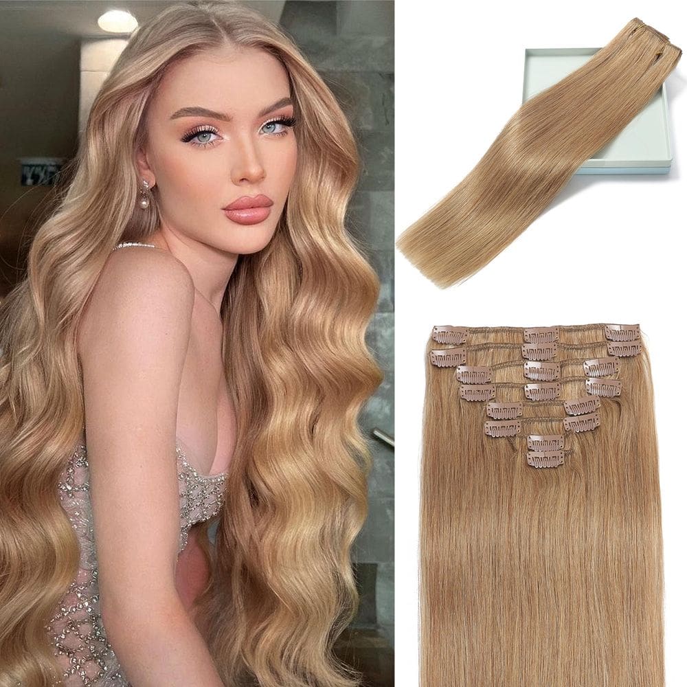 Extensões de cabelo Clip In Lorien Real Human Hair 35cm 80g