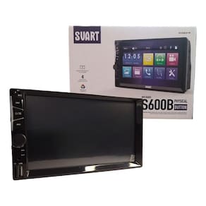 Central Multimídia Automotiva S600b Touch Screen Alta Resolução Full Hd Svart