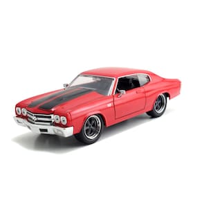 Carro fundido sob pressão Jada Toys & Furious Dom`s Chevelle SS 1:24