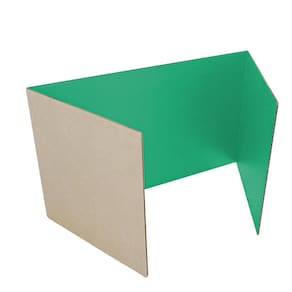 Produtos Study Carrel Flipside verdes 45 x 120 cm - pacote com 24