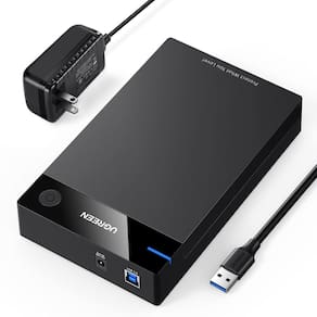 Compartimento de disco rígido externo UGREEN para HDD SSD SATA de 3,5 polegadas