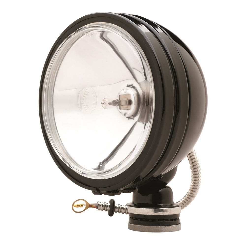 Luz Spot Beam KC HiLites 1238 Daylighter preta 100W