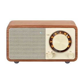 Alto-falante Bluetooth Sangean WR-7WL Armário de madeira com sintonizador FM