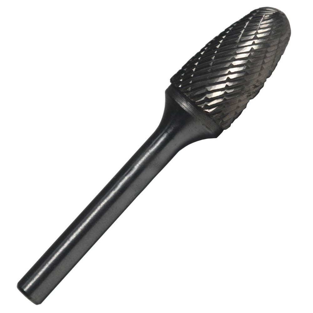 Broca de carboneto/lâmina rotativa com raio de árvore de corte duplo