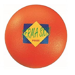 Bola de espuma Martin Sports Perma-Skin, 8,25 cm de diâmetro, laranja