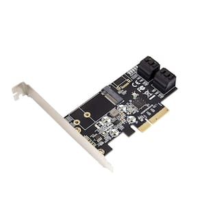 Placa controladora IO CREST SI-PEX40138 4 portas SATA III 6 Gb/s