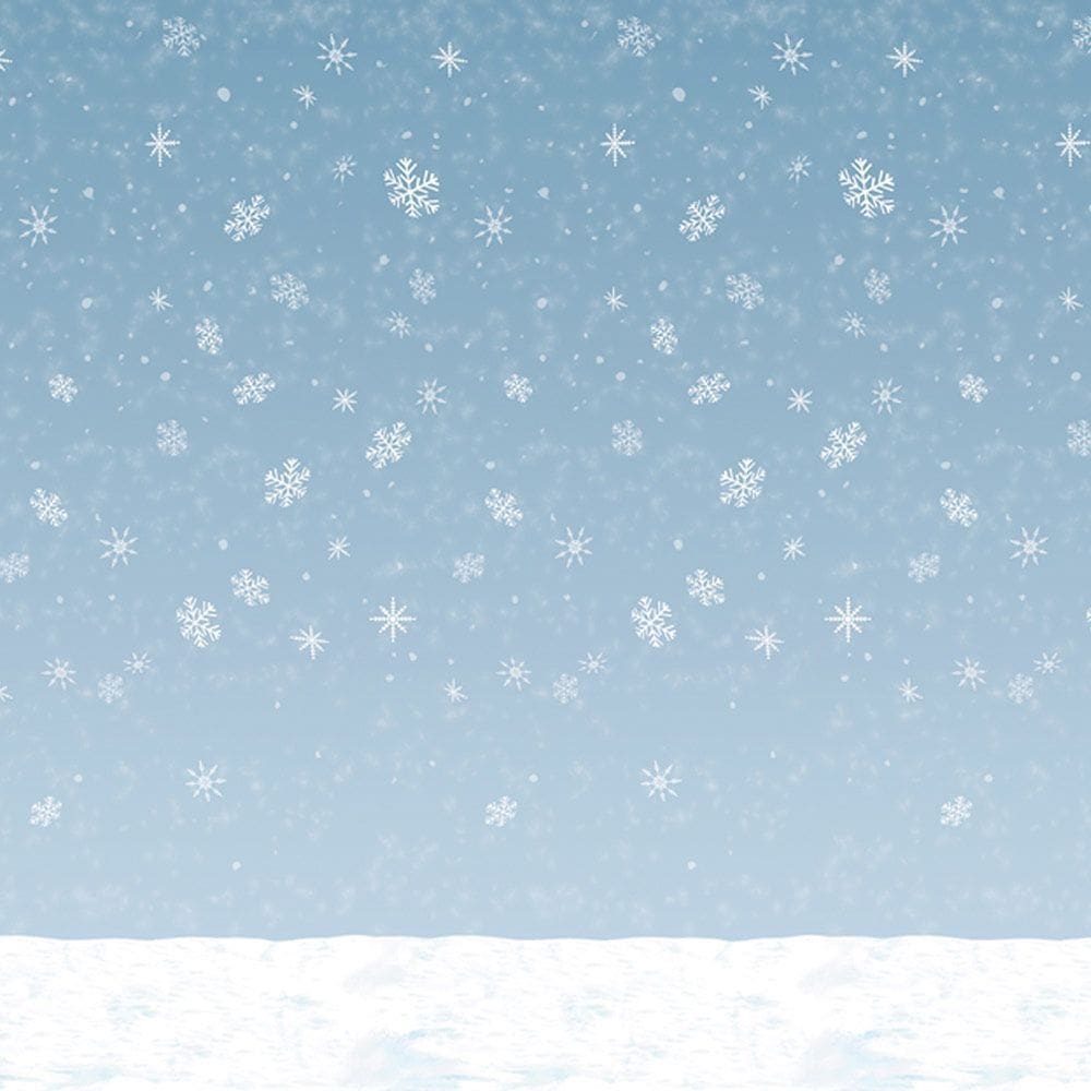 Pano de fundo PMU Christmas Winter Sky 1,2 m x 9 m Pkg/3