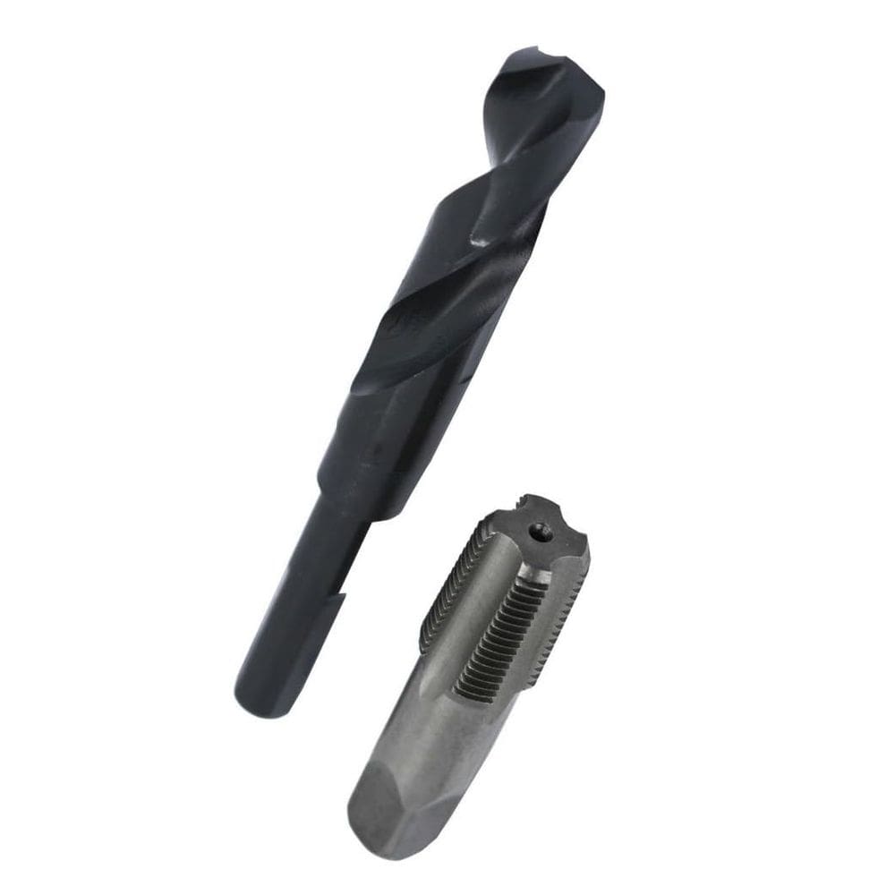 Conjunto de brocas e torneiras para tubos NPT Drill America POU1/2NPTW