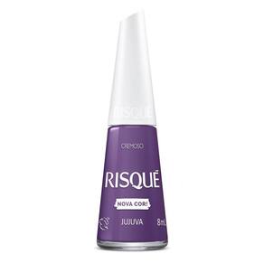 Esmalte Risqué Nova Cor Cremoso Cor Jujuva 8ml