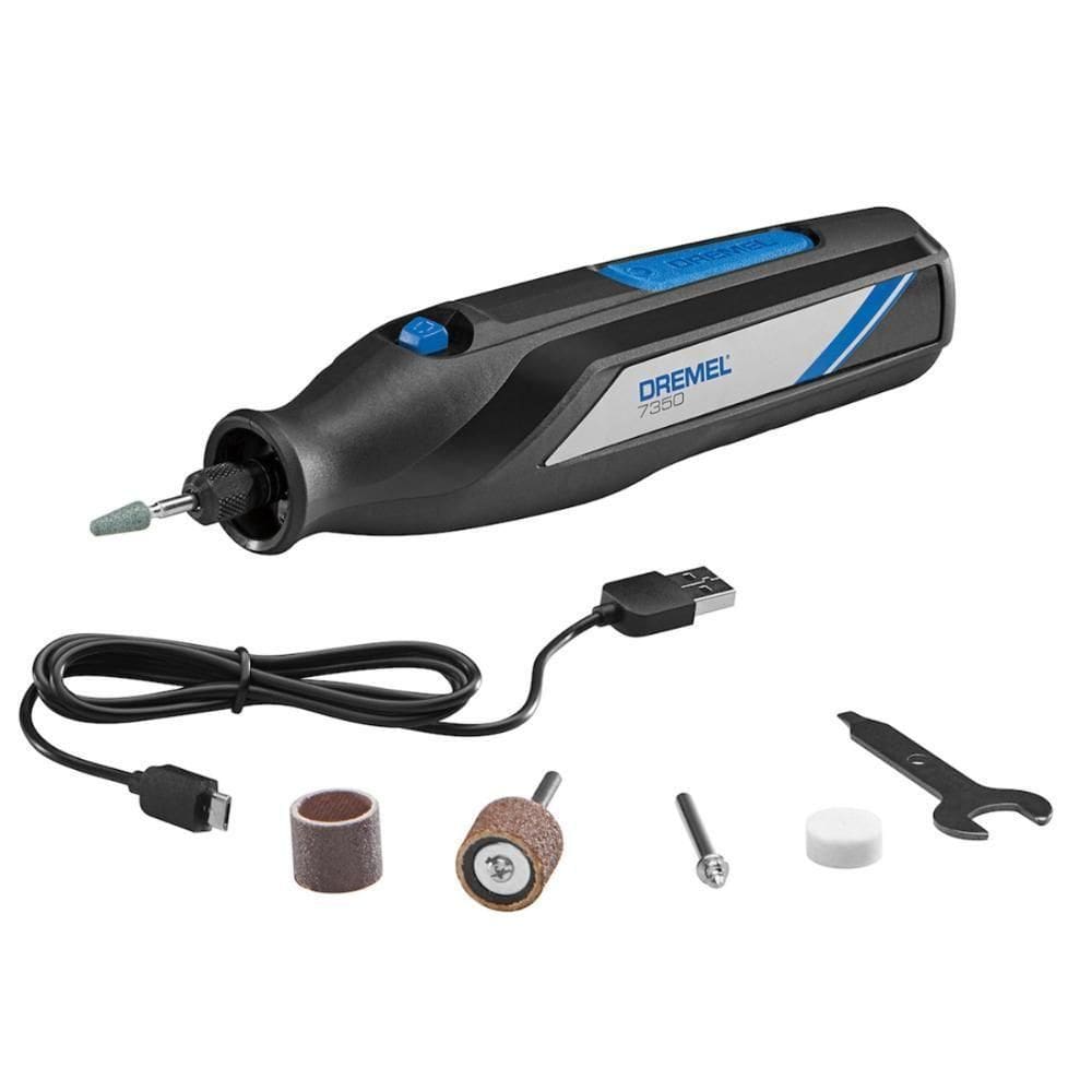 Microretifica à Bateria 4,0v Dremel 7350 Com 5 Peças