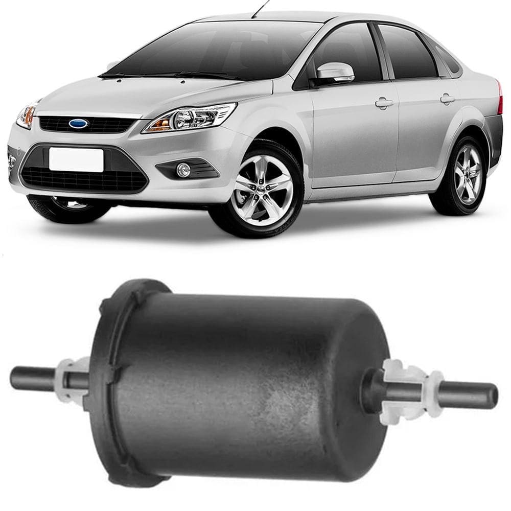 Filtro Combustível Ford Focus 1.6 1.8 2000 a 2019 Tecfil