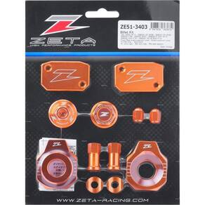 Kit Peças Anodizadas Zeta KTM SXF 250 07/12 + EXC-F 250 17/19 + SXF 350 11/12 + EXC-F 350 12/23 - U