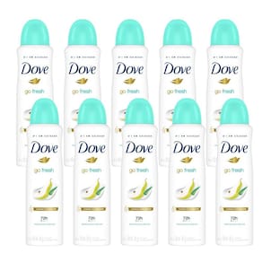 Kit 10 Desodorante Dove Nutritive Secrets Aerosol Antitranspirante Matcha e Flor de Sakura 150ml