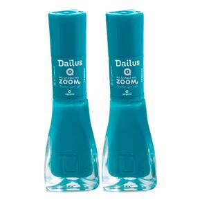 Kit 2 Esmalte Dailus Me Chama no Zoom Cor Tenho um Call 8ml