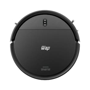Aspirador Robô de Pó Robot W310, com base carregadora, Bivolt, Preto, WAP