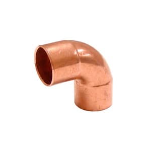 Curva 90° Conexão de Cobre 3/8 pol 1,40mm Hulter HT2C9038P